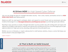 Tablet Screenshot of paladion.net